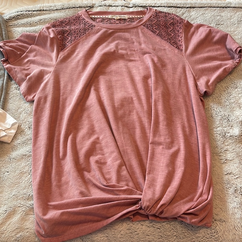 Pink top